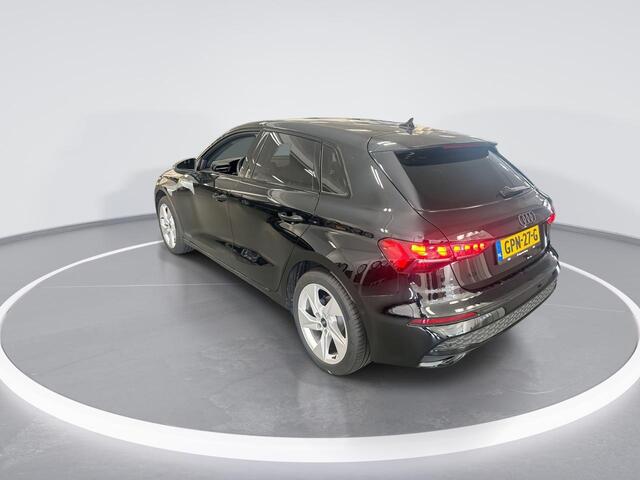 Audi A3 SPORTBACK 35 Tfsi 150pk S-tronic Advanced Edition · Camera · Apple/Android Car Play · Navi · P-Sensoren · Parkeer Assistent · 17'' Inch · Garantie t/m 29-10-2028 of 100.000km
