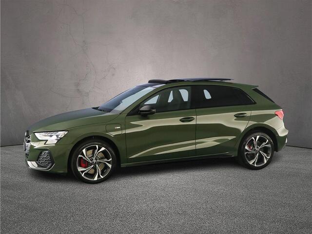 Audi A3 SPORTBACK 45 TFSI e S Edition 272pk | Pano | Head Up | Sonos | Alcantara | Camera | Optiek Zwart | 18 inch | S Line | Sfeerverlichting | Adapt. Cruise
