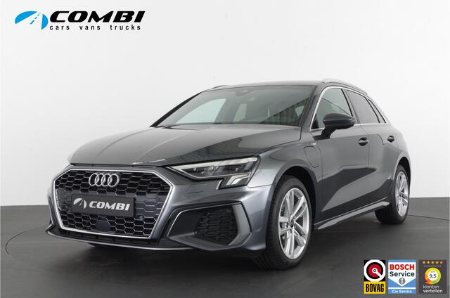 Audi A3 SPORTBACK 40 TFSI e S line > 204pk/Daytona grijs/Adaptive cruise control/Stoelverwarming...