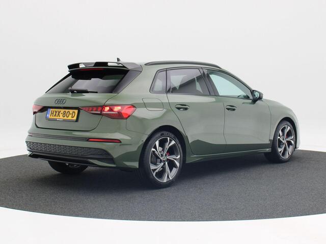 Audi A3 SPORTBACK 35 TFSi 150 Pk Automaat S-Line | Carbon Pakket | Trekhaak | Full LED | 18 Inch | Zwart Optiek | Camera | Navigatie | Sonos Audio | Head-Up | 6.711 Km!!
