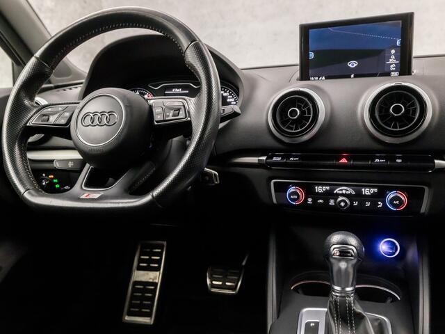Audi A3 SPORTBACK 1.5 TFSI S-Line Sport 150Pk Automaat (2X S-LINE, GROOT NAVI, CLIMATE, LEDER, SPORTSTOELEN, GETINT GLAS, PARKEERSENSOREN, PLAT S-LINE SPORTSTUUR, NIEUWSTAAT)