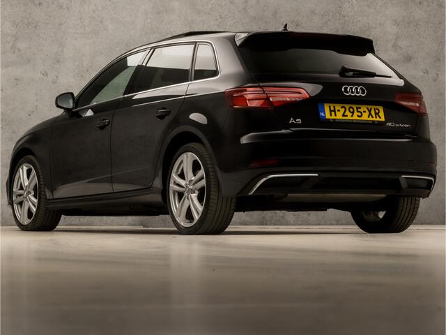 Audi A3 SPORTBACK 40 e-tron S-Line Sport 204Pk Automaat (2X S-LINE, SCHUIFDAK, VIRTUAL COCKPIT, APPLE CARPLAY, ADAPTIVE CRUISE, PLAT S-LINE SPORTSTUUR, GROOT NAVI, KEYLESS, LEDER, GETINT GLAS, STOELVERWARMING, NIEUWSTAAT)