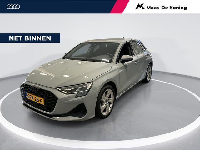 Audi A3 SPORTBACK 35 Tfsi 150pk S-tronic Advanced Edition · Apple/Android Car Play · Navi · Camera · P-Sensoren · ACC · Verkeersbord Herkenning · 17'' Inch · Garantie t/m 29-10-2028 of 100.000km