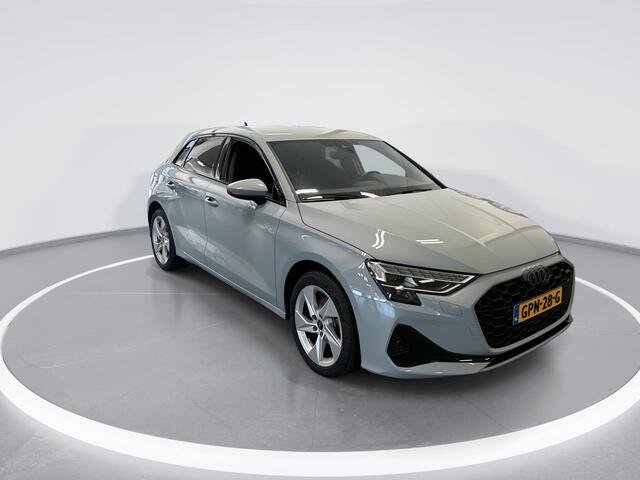 Audi A3 SPORTBACK 35 Tfsi 150pk S-tronic Advanced Edition · Apple/Android Car Play · Navi · Camera · P-Sensoren · ACC · Verkeersbord Herkenning · 17'' Inch · Garantie t/m 29-10-2028 of 100.000km
