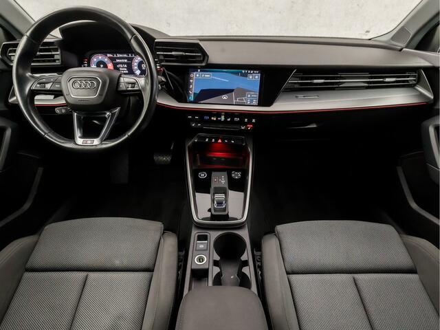Audi A3 SPORTBACK 35 TDI S-Line Sport 150Pk Automaat (2X S-LINE, GROOT NAVI, CAMERA, ADAPTIVE CRUISE, STOELVERWARMING, SPORTSTOELEN, SFEERVERLICHTING, GETINT GLAS, MATRIX LED, NIEUWE APK, NIEUWSTAAT)