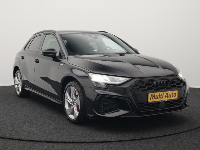 Audi A3 SPORTBACK 45 TFSI e S edition Competition Plug In Hyrbrid 245pk Dealer O.H PHEV | Cruise Control | Lederen sportstoelen | Apple Carplay | Keyless | Virtual | DAB | Draadloos | Sfeerverlichting |