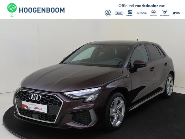 Audi A3 SPORTBACK 40 TFSI e S edition | Trekhaak | Keyless | Parkeerasisstent | Dodehoek detectie | Navigatie Plus | Stoelverwarming | Achteruitrijcamera | Adaptieve cruise control | Virtual cockpit Plus |