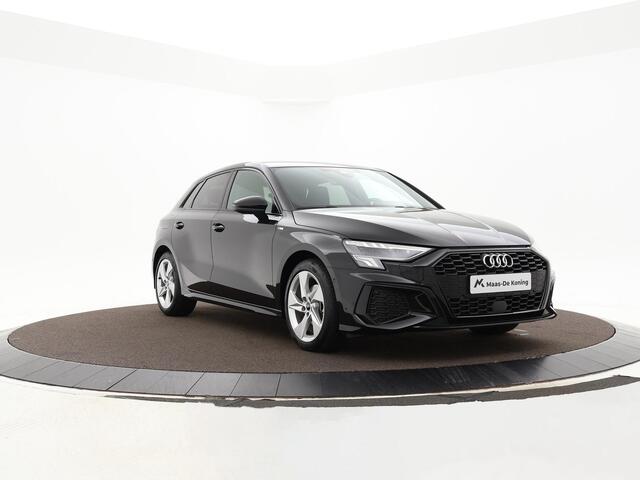 Audi A3 SPORTBACK 35 TFSI S edition · Apple/Android Car Play · Camera · Navi · P-Sensoren · Park Assist · 17'' Inch · Garantie t/m 26-05-2028 of 100.000km