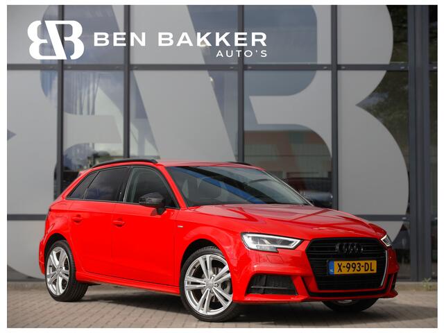Audi A3 SPORTBACK 30 TFSI Design S line Automaat | Black Optic | Navi | Cruise | LED |
