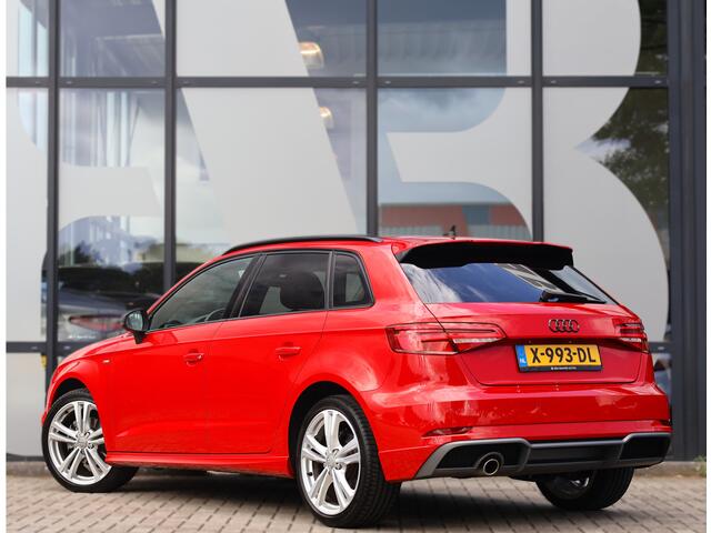 Audi A3 SPORTBACK 30 TFSI Design S line Automaat | Black Optic | Navi | Cruise | LED |