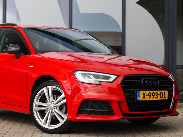 Audi A3 SPORTBACK 30 TFSI Design S line Automaat | Black Optic | Navi | Cruise | LED |