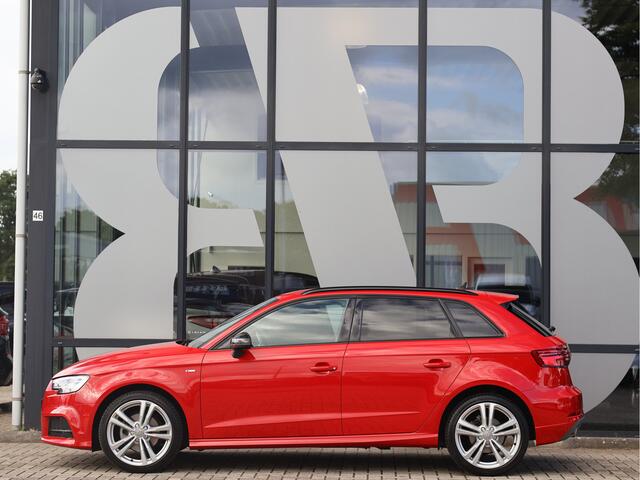 Audi A3 SPORTBACK 30 TFSI Design S line Automaat | Black Optic | Navi | Cruise | LED |