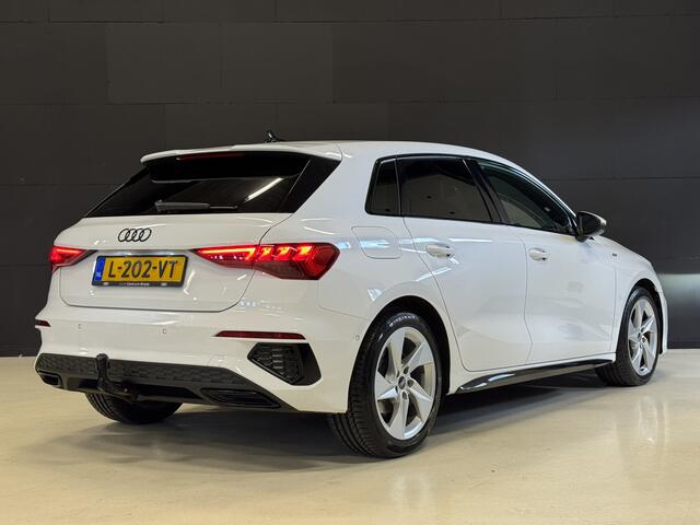 Audi A3 SPORTBACK 30 TFSI S edition | 2x S-line | Automaat | Adaptive cruise | Carplay | Afn. trekhaak | Full LED | Navi