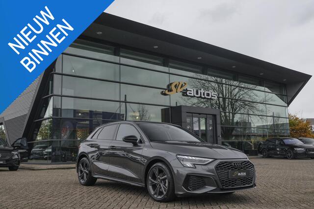 Audi A3 SPORTBACK 30 TFSI 110pk S-line Virtual cockpit Sportstoelen Clima Cruise NLauto 18" LMV Daytonagrijs
