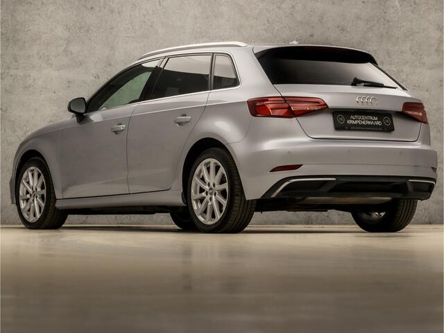 Audi A3 SPORTBACK 1.4 e-tron Sport 204Pk Automaat (GROOT NAVI, CLIMATE, STOELVERWARMING, LEDER, SPORTSTOELEN, GETINT GLAS, KEYLESS, PARKEERSENSOREN, NIEUWSTAAT)