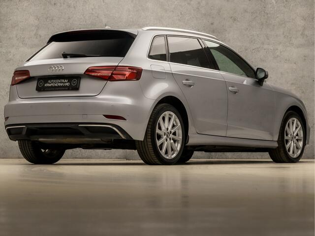 Audi A3 SPORTBACK 1.4 e-tron Sport 204Pk Automaat (GROOT NAVI, CLIMATE, STOELVERWARMING, LEDER, SPORTSTOELEN, GETINT GLAS, KEYLESS, PARKEERSENSOREN, NIEUWSTAAT)