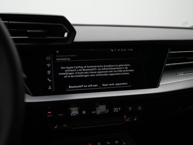 Audi A3 SPORTBACK 40 TFSI e 204 pk S-tronic Advanced edition | Achteruitrijcamera | Navigatie | Stoelverwarming | Adaptive Cruise