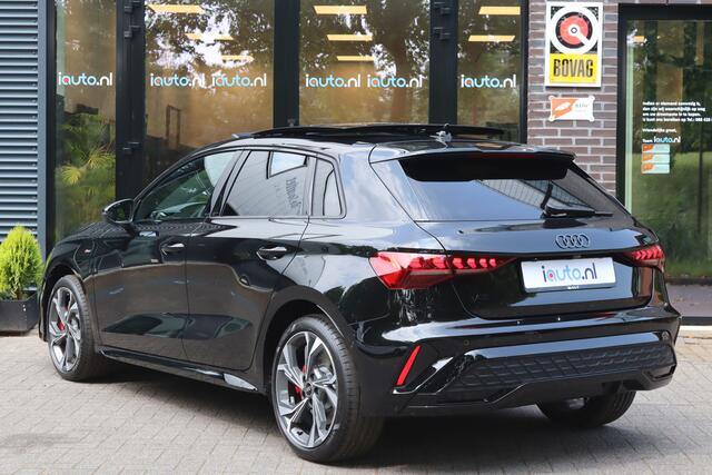 Audi A3 SPORTBACK 45 TFSI e 272pk S edition Competition Pano/Matrix LED/Navi+/Keyless/Camera/Head-up/Sonos/ACC/Dodehoek