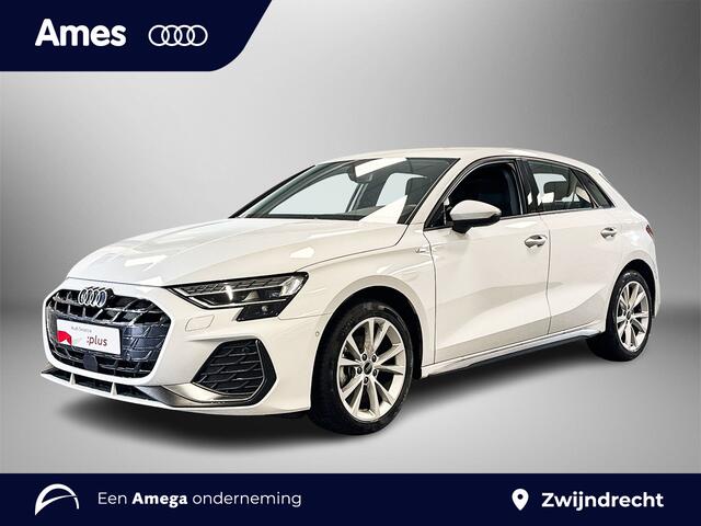 Audi A3 SPORTBACK 35 150pk TFSI S edition Sportstoelen zwarte stof | Achteruitrijcamera | Stoelverwarming voorin