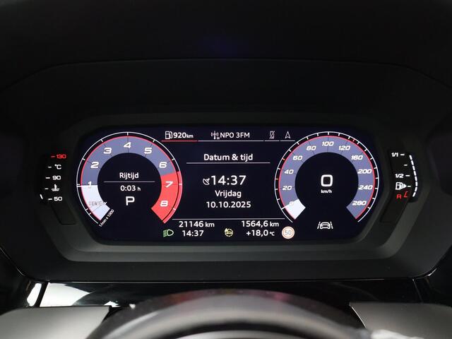 Audi A3 SPORTBACK 35 TFSI S edition | 150 PK | Automaat | S line | Virtual cockpit | Afneembare trekhaak |