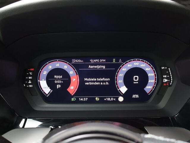 Audi A3 SPORTBACK 35 TFSI S edition | 150 PK | Automaat | S line | Virtual cockpit | Afneembare trekhaak |