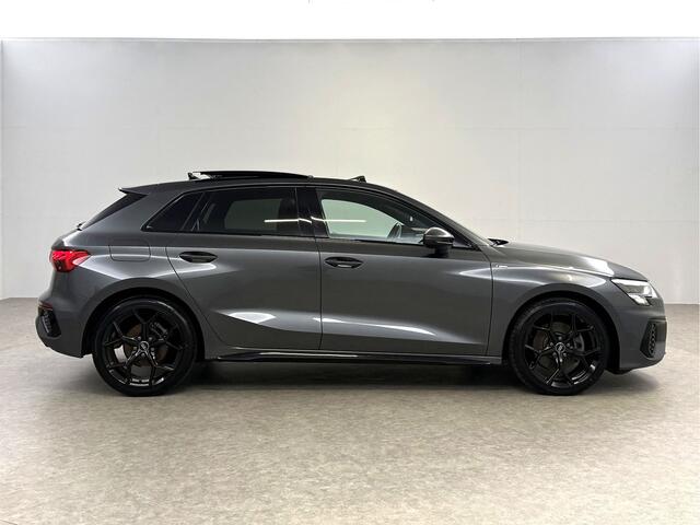 Audi A3 SPORTBACK 30 TFSI S-line Black optic | Pano | Virtual | Carplay | Cruise | Navi | Parkeersens.