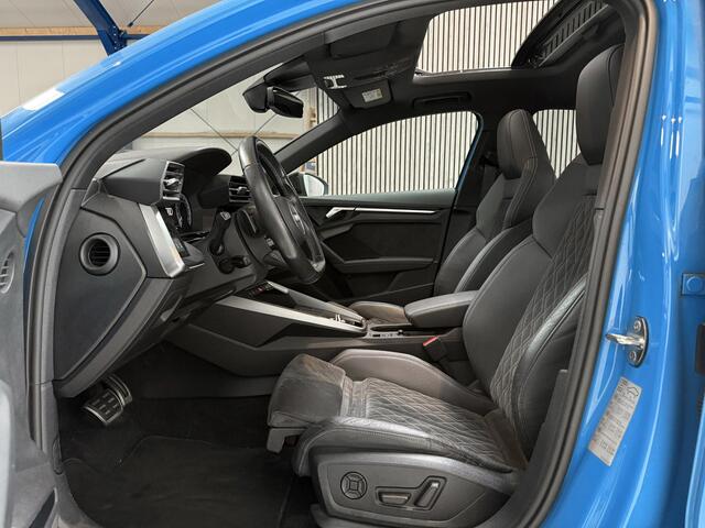 Audi A3 SPORTBACK 45 TFSI e S edition Competition 245PK - S LINE - RS STOELEN - PANORAMADAK - TURBO BLAUW - SFEER VERLICHTING