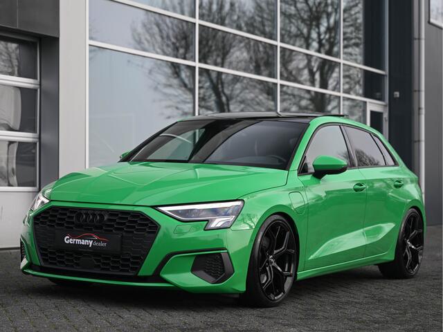 Audi A3 SPORTBACK 40TFSI E 204PK Individual Vipergreen!! RS-Zetels Pano Sfeerverl ACC Lane Assist Virtual Led V+A Uniek!