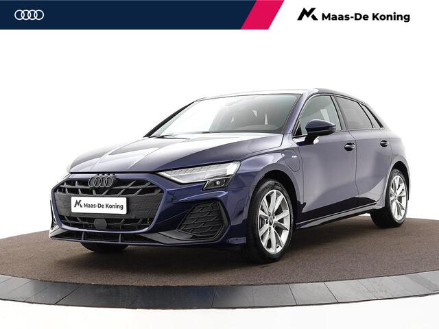 Audi A3 SPORTBACK 40 TFSIe 204pk S-tronic S edition · Camera · Apple/Android Car Play · Stoelverwarming · Parkeer Assistent · P-Sensoren · 17'' Inch · Garantie t/m 08-07-2029 of 100.000km