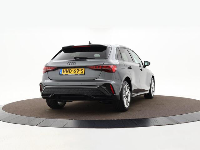 Audi A3 SPORTBACK 40 TFSIe 204pk S-Tronic S Edition · Camera · Parkeerassistent · Zwart Optiek Plus · Stoelverwarming · ACC · Drive Select · Garantie t/m 06-05-2029 of 100.000km