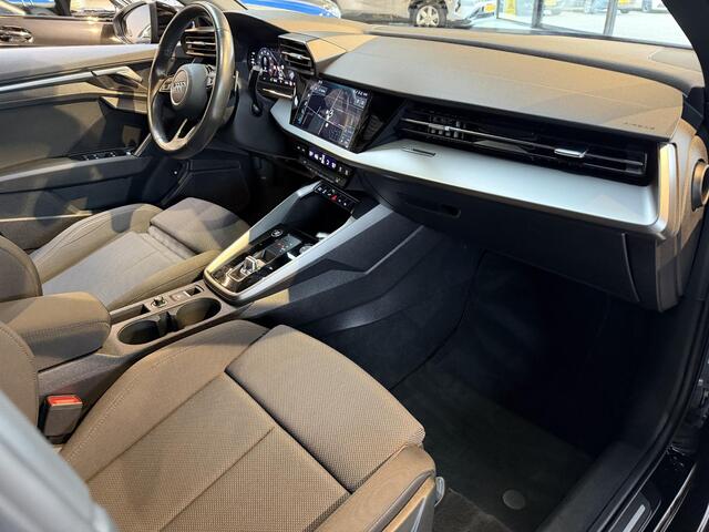 Audi A3 SPORTBACK 40 TFSI e Business edition AUTOMAAT | APPLE / ANDROID CARPLAY | NAVIGATIE | LED MATRIX KOPLAMPE/ACHTERLICHTEN | PAREKEER SENSOREN | STOELVERWARMING |