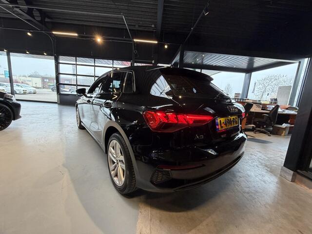 Audi A3 SPORTBACK 40 TFSI e Business edition AUTOMAAT | APPLE / ANDROID CARPLAY | NAVIGATIE | LED MATRIX KOPLAMPE/ACHTERLICHTEN | PAREKEER SENSOREN | STOELVERWARMING |