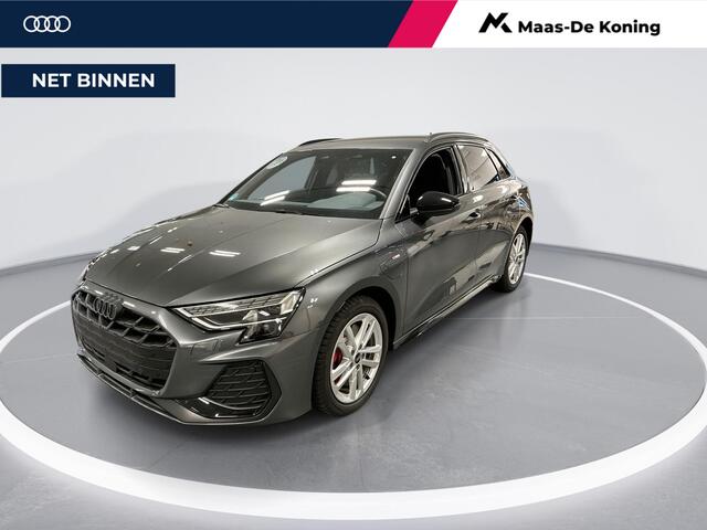 Audi A3 SPORTBACK 45 TFSIe 272pk S-tronic S edition Competition · Camera · Apple/Android Car Play · Navigatie · Sonos Audio · Elek. Voorstoel · Trekhaak · 17'' Inch · Garantie t/m 01-04-2030 of 100.000km