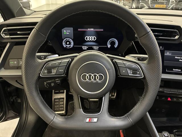 Audi A3 SPORTBACK 40 TFSIe 204pk S-tronic S edition · Camera · Apple/Android Car Play · Navigatie · Stoelverwarming · P-Sensoren · 18'' Inch · Garantie t/m 06-05-2029 of 100.000km