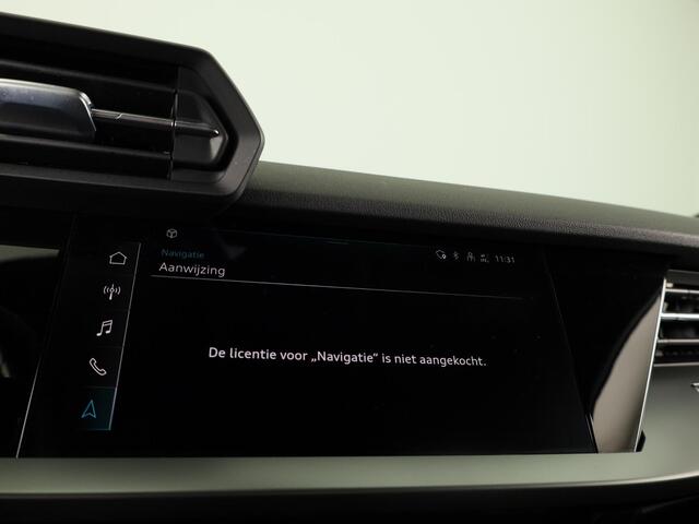 Audi A3 SPORTBACK 30 TFSI Pro Line 110PK | Navigatie via app | Parkeersensoren | 16 inch Lichtmetalen velgen | Cruise controle