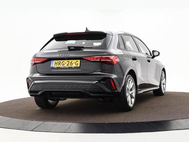 Audi A3 SPORTBACK 40 TFSIe 204pk S-tronic S edition · Camera · P-Sensoren · Apple/Android Car Play · Navigatie · 17'' Inch · Garantie t/m 16-06-2029 of 100.000km