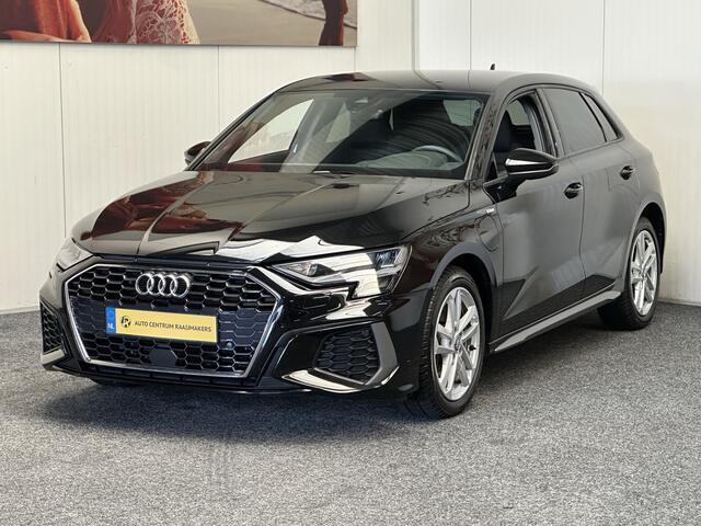 Audi A3 SPORTBACK 40 TFSI e Edition S-Line PHEV NAVIGATIE CRUISE CONTROL CLIMATE CONTROL STOELVERWARMING RIJSTROOKSENSOREN PDC ZEER MOOI !! 3010