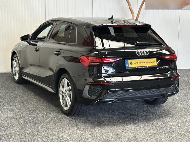 Audi A3 SPORTBACK 40 TFSI e Edition S-Line PHEV NAVIGATIE CRUISE CONTROL CLIMATE CONTROL STOELVERWARMING RIJSTROOKSENSOREN PDC ZEER MOOI !! 3010