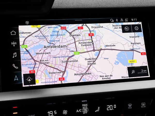 Audi A3 SPORTBACK 35 TFSI 150PK S-tronic Advanced · Navigatie · P-Sensoren · Keyless · Stoelverwarming · Cruise Control · 17'' Inch ·