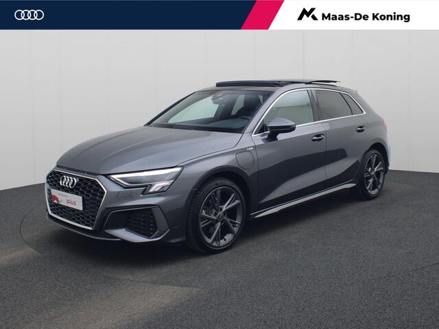 Audi A3 SPORTBACK 40 TFSIe 150kW/204PK S Edition · Panoramadak · Leder · Trekhaak · Garantie t/m 07-12-2028 of 100000km