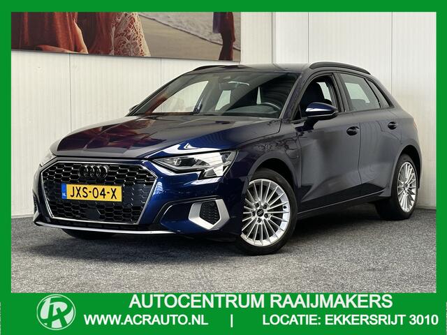 Audi A3 SPORTBACK 40 TFSI e EDITION PHEV AUTOMAAT NAVIGATIE CRUISE CONTROL STOELVERWARMING APPLE CARPLAY/ANDROID RIJSTROOKSENSOREN PDC ZEER MOOI !! 3010
