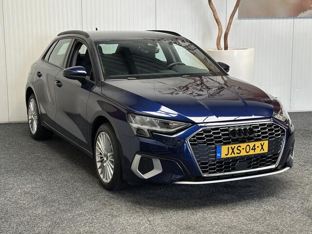 Audi A3 SPORTBACK 40 TFSI e EDITION PHEV AUTOMAAT NAVIGATIE CRUISE CONTROL STOELVERWARMING APPLE CARPLAY/ANDROID RIJSTROOKSENSOREN PDC ZEER MOOI !! 3010