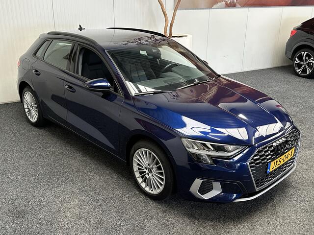 Audi A3 SPORTBACK 40 TFSI e EDITION PHEV AUTOMAAT NAVIGATIE CRUISE CONTROL STOELVERWARMING APPLE CARPLAY/ANDROID RIJSTROOKSENSOREN PDC ZEER MOOI !! 3010