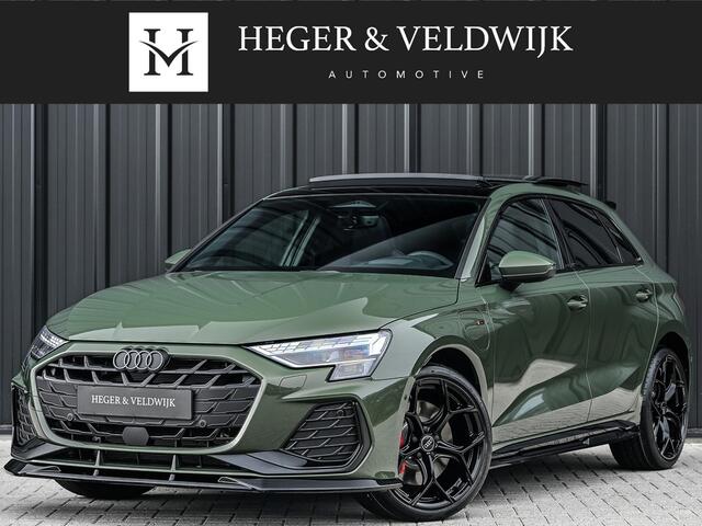 Audi A3 SPORTBACK 45 TFSI e S edition 272pk Competition | Panoramadak | Ambiance interieur | Active Cruise | Sonos Sound | S-Seats + Memory | Head-Up | Camera | Stoelverwarming | Keyless