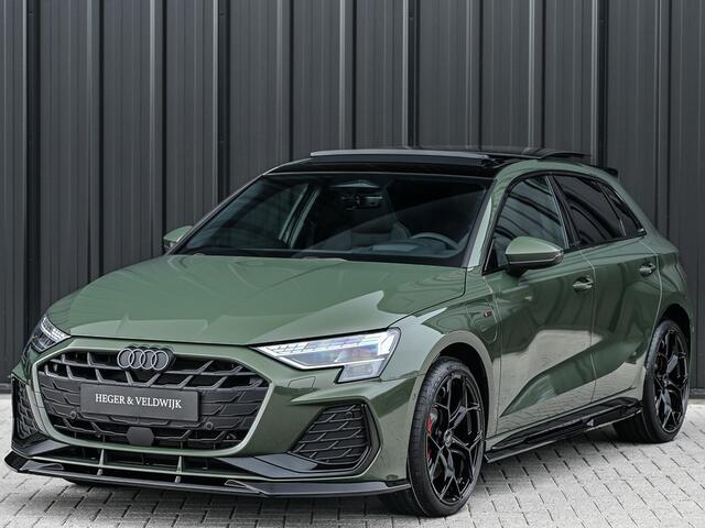 Audi A3 SPORTBACK 45 TFSI e S edition 272pk Competition | Panoramadak | Ambiance interieur | Active Cruise | Sonos Sound | S-Seats + Memory | Head-Up | Camera | Stoelverwarming | Keyless