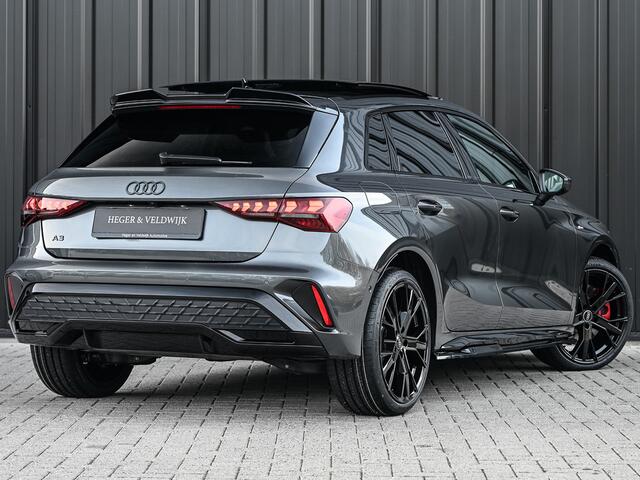 Audi A3 SPORTBACK 45 TFSI e 272pk S edition Competition | Panoramadak | Ambiance interieur | Active Cruise | Sonos Sound | S-Seats + Memory | Head-Up | Camera | Stoelverwarming | Keyless