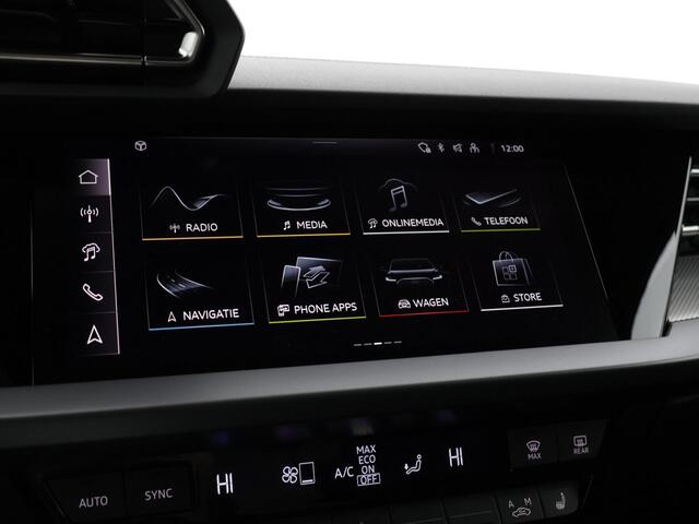 Audi A3 SPORTBACK 40 TFSIe 204pk S-tronic S edition · Camera · Apple/Android Car Play · Navigatie · Stoelverwarming · Zwart optiek · P-Sensoren · 17'' Inch · Garantie t/m 12-06-2029 of 100.000km