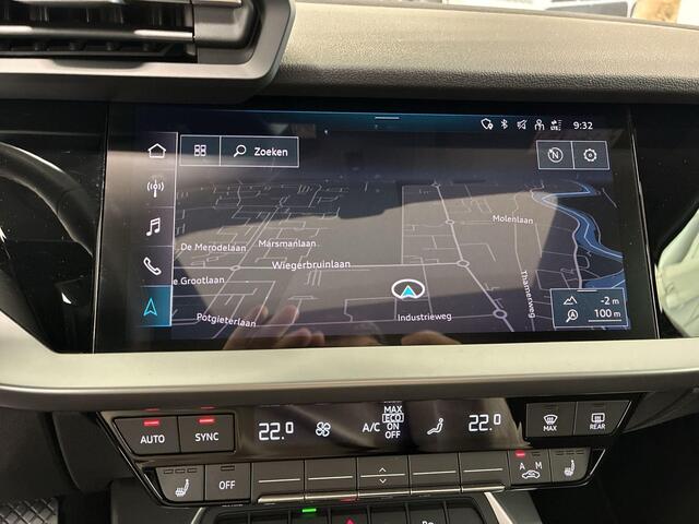 Audi A3 SPORTBACK 45 TFSIe 245pk S-tronic Advanced Edition · Panoramadak · Camera · Adaptive Cruise Control · Drive Select · S-line Exterieur · Stoelverwarming · 17'' Inch ·