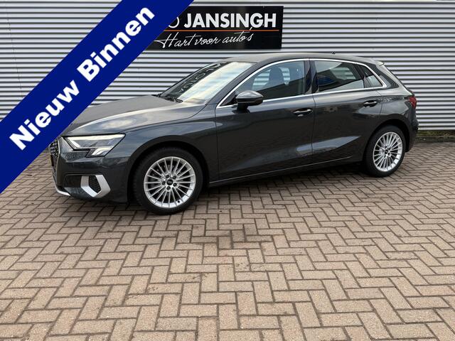 Audi A3 SPORTBACK 30 TFSI Advanced edition 2023!! BTW Auto!! | Clima | PDC Achter | Stoelverwarming | Navi | Full led | Apple Carplay/Android Auto | RIJKLAARPRIJS INCL 12 MAANDEN GARANTIE EN BEURT