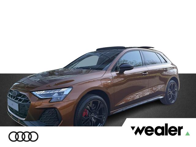 Audi A3 SPORTBACK S edition Competition 45 TFSI e 200 kW / 272 PK Sp Ipanemabraun Audi Exclusive | Panoramadak | Elektrische Stoelen | SONOS | Camera |